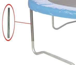 ATHLETIC24 366 cm - Przedłużki nogi trampoliny - 2 szt.