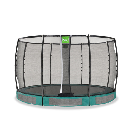 Trampolina ziemna Allure Premium EXIT ø366cm - zielona