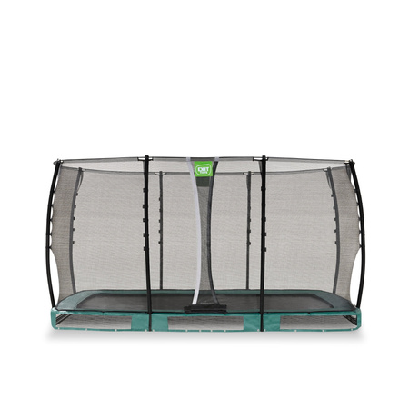 Trampolina ziemna Allure Classic EXIT 214x366cm - zielona