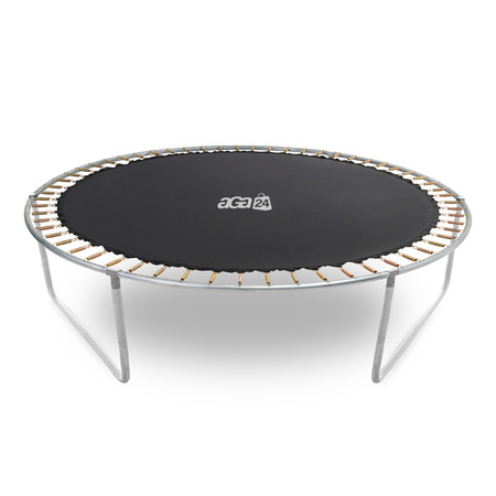 Trampolina ogrodowa aGa SPORT PRO 400cm 13ft Niebieska + DRABINKA