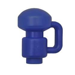 Kapturek Grzybek 28mm - niebieski - mocowanie do siatki wewnętrznej