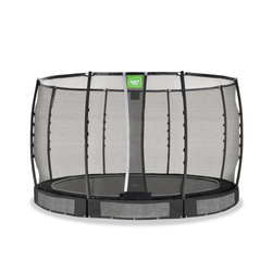 Trampolina ziemna Allure Premium EXIT ø366cm - czarna