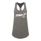 Top z wycięciem JUMPit grafitowy, rozmiar S