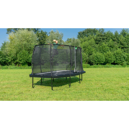 Trampolina Allure Classic EXIT 214x366cm - zielona