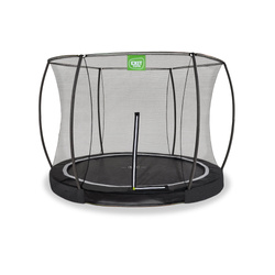 Trampolina ziemna Black Edition EXIT ø244cm - czarna