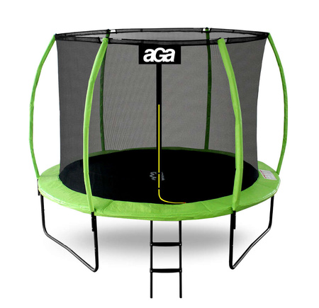 Trampolina ogrodowa SPORT EXCLUSIVE 305 cm (10ft) Light Green + drabinka