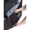 Trampolina ziemna Elegant Premium EXIT 214x366cm z siatką zabezpieczającą Deluxe - czarna