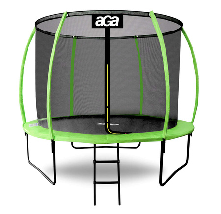 Trampolina ogrodowa SPORT EXCLUSIVE 305 cm (10ft) Light Green + drabinka