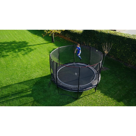 Trampolina PeakPro EXIT ø427cm - czarna