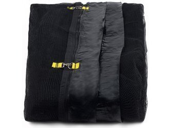 Aga Siatka do trampoliny 518cm 17ft zewnętrzna na 12 słupków Black net / Black