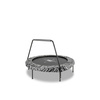 Trampolina Tiggy Junior EXIT ø140cm z siatką zabezpieczającą - czarna/szara