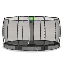 Trampolina ziemna Allure Premium EXIT ø427cm - czarna