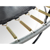 Trampolina Elegant EXIT ø427cm z siatką zabezpieczającą Economy - szara