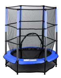 Trampolina do skakania dla dzieci SEDCO 139 cm z siatką zabezpieczającą