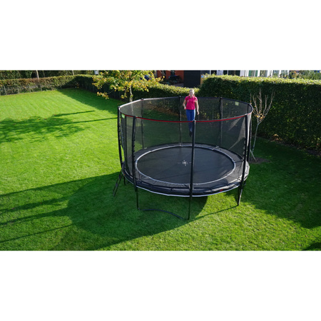 Trampolina PeakPro EXIT ø427cm - czarna
