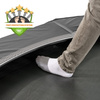 Trampolina sportowa naziemna EXIT InTerra ø366cm – czarna
