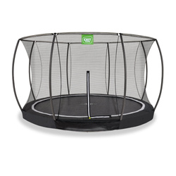 Trampolina ziemna Black Edition EXIT ø366cm - czarna