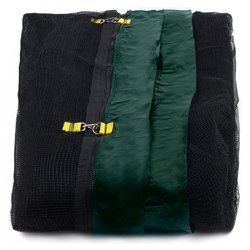 Aga Siatka do trampoliny 180cm 6ft zewnętrzna na 6 słupków Black net / Dark Green