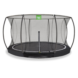Trampolina ziemna Black Edition EXIT ø427cm - czarna