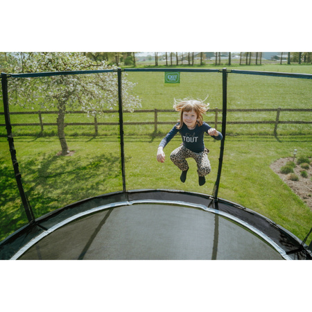 Trampolina Allure Premium EXIT ø427cm - zielona