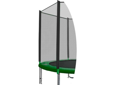 Aga Siatka do trampoliny 518cm 17ft zewnętrzna na 12 słupków Black net / Black