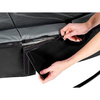 Trampolina Elegant Premium EXIT ø366cm z siatką zabezpieczającą Deluxe - czarna