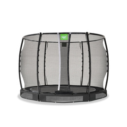 Trampolina ziemna Allure Premium EXIT ø305cm - czarna