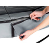 Trampolina Elegant EXIT ø427cm z siatką zabezpieczającą Economy - szara