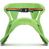 SANKI PLASTIKOWE Z OPARCIEM 88x45x42CM ZIELONE