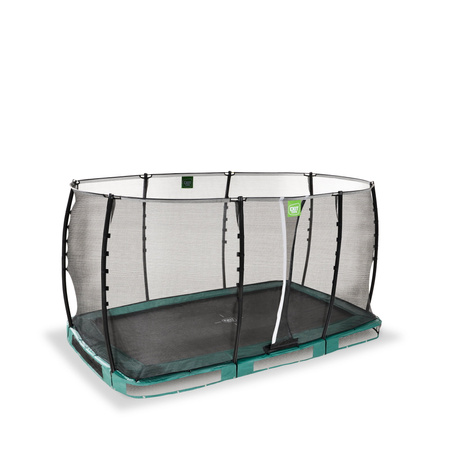 Trampolina ziemna Allure Classic EXIT 214x366cm - zielona