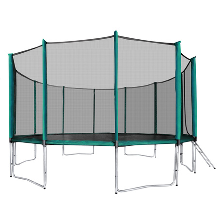 Trampolina ogrodowa aGa SPORT PRO 500cm 16ft Dark Green