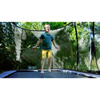 Trampolina Elegant Premium EXIT 214x366cm z siatką zabezpieczającą Deluxe - zielona