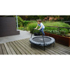 Trampolina Tiggy Junior EXIT ø140cm z siatką zabezpieczającą - czarna/szara