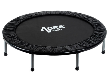 Trampolina domowa 114cm do użytku wewnątrz i na zewnątrz - czarna