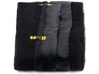 Aga Siatka do trampoliny 275cm 9ft zewnętrzna na 6 słupków Black net / Black
