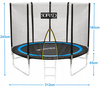 Trampolina ogrodowa Soprat 312 cm z siatką zewnętrzną