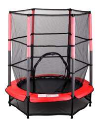 Trampolina do skakania dla dzieci SEDCO 139 cm z siatką zabezpieczającą