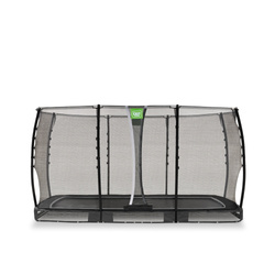 Trampolina ziemna Allure Classic EXIT 214x366cm - czarna