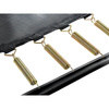 Trampolina Elegant Premium EXIT 214x366cm z siatką zabezpieczającą Deluxe - zielona