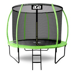 Trampolina ogrodowa SPORT EXCLUSIVE 305 cm (10ft) Light Green + drabinka