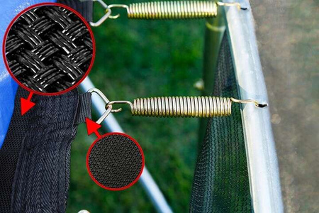 Trampolina ogrodowa Soprat 312 cm z siatką zewnętrzną