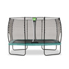 Trampolina Allure Classic EXIT 214x366cm - zielona