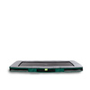 Trampolina ziemna sportowa Elegant Premium EXIT 214x366cm - zielona