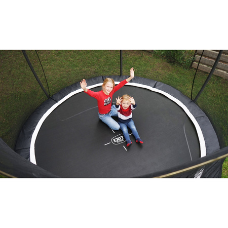 Trampolina Black Edition EXIT ø305cm - czarna