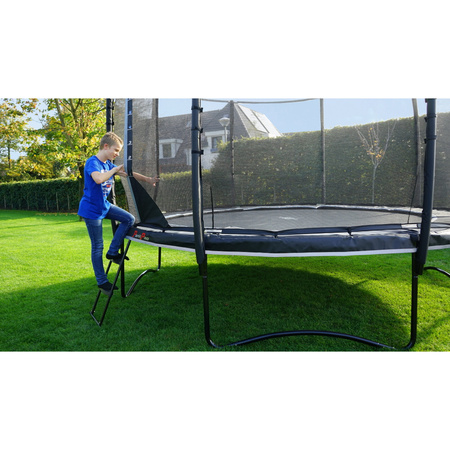 Trampolina PeakPro EXIT ø427cm - czarna