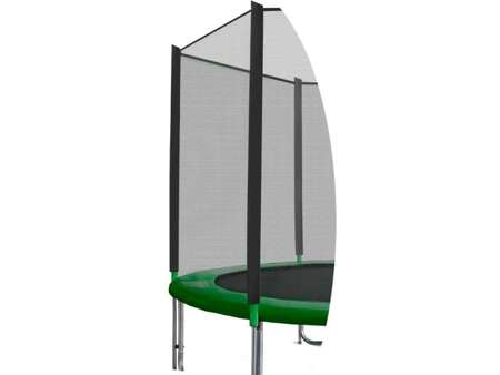 Aga Siatka do trampoliny 275cm 9ft zewnętrzna na 6 słupków Black net / Black