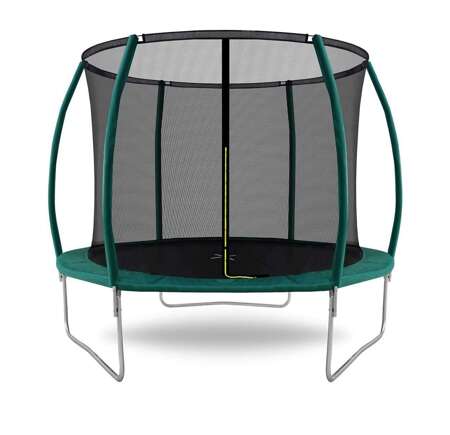 Trampolina ogrodowa Aga SPORT EXCLUSIVE 250 cm (8ft) ciemnozielona