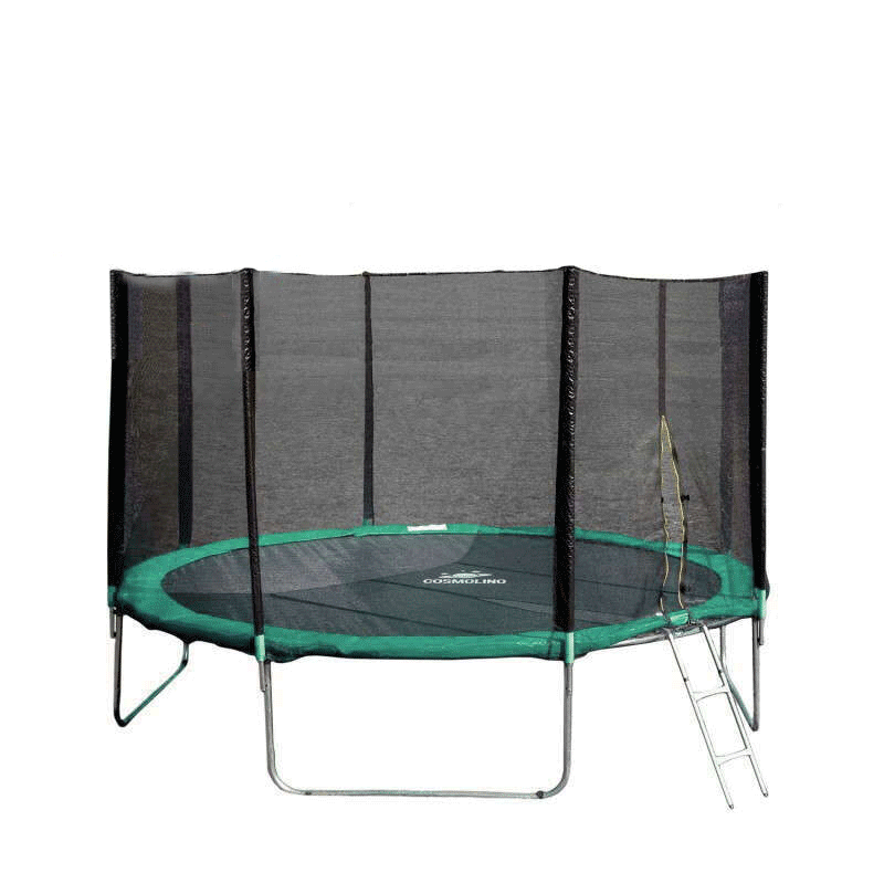 Trampolina ogrodowa PLATINIUM COSMO 374cm 12ft z siatką zewnętrzną