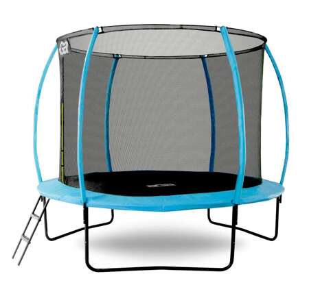 Trampolina ogrodowa SPORT EXCLUSIVE 305 cm (10ft) Blue + drabinka