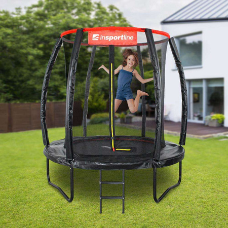 Trampolina ogrodowa kompletny zestaw inSPORTline Flea 183 cm